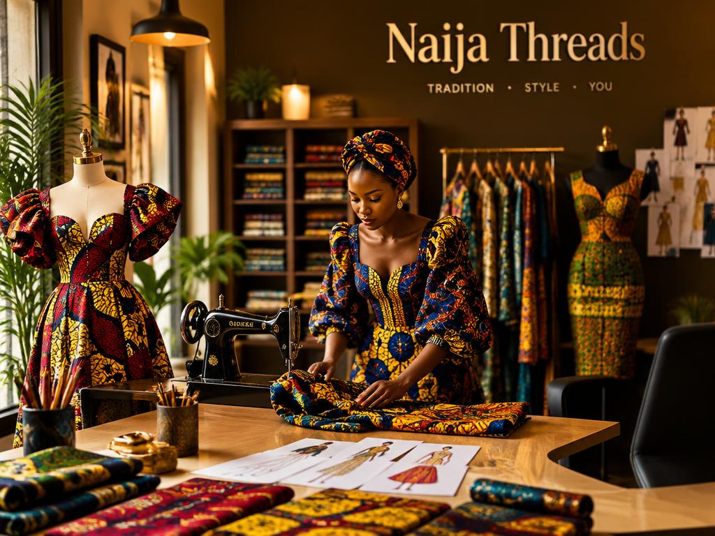 Ankara Two-Piece Set from Naija Threads